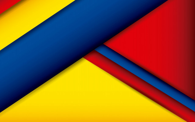 Colorful diagonal abstract Elizabeth Murray free wallpaper - medium preview image