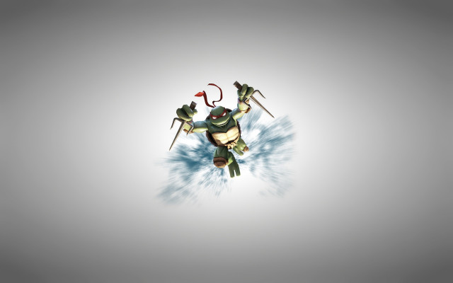 Turtle umbrella water wave pop free wallpaper - medium preview image
