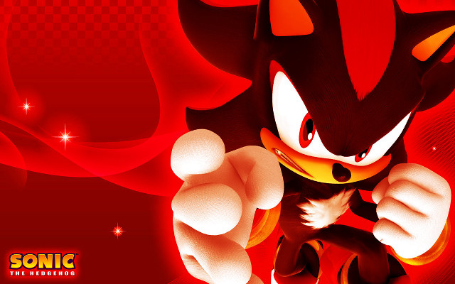 Sonic hedgehog red background image free wallpaper - medium preview image