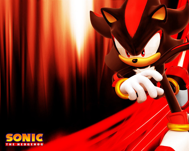 Sonic hedgehog red curtain looking free wallpaper - medium preview image