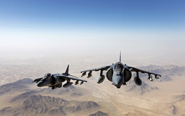 Fighter jets mountains blue sky free wallpaper - medium preview image