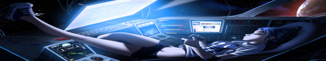Woman space station computer shuttle free wallpaper - medium preview image