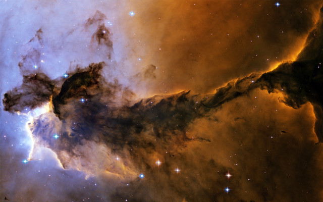 Large star cluster bright stars free wallpaper - medium preview image