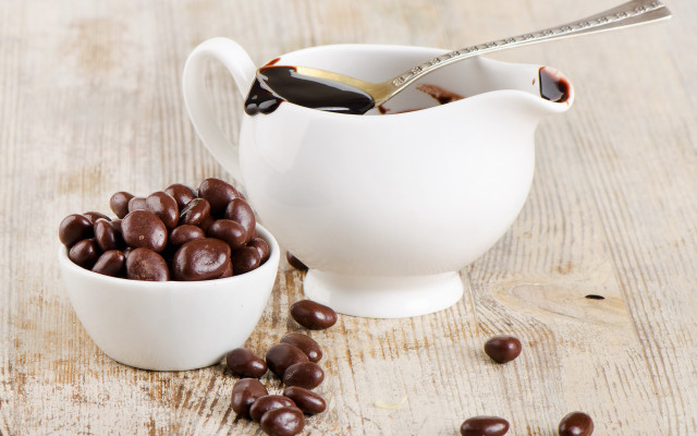 White pitcher coffee bowl beans free wallpaper - medium preview image