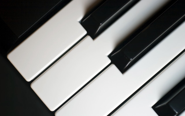 Piano keys minimalism cinematic rendering free wallpaper - medium preview image