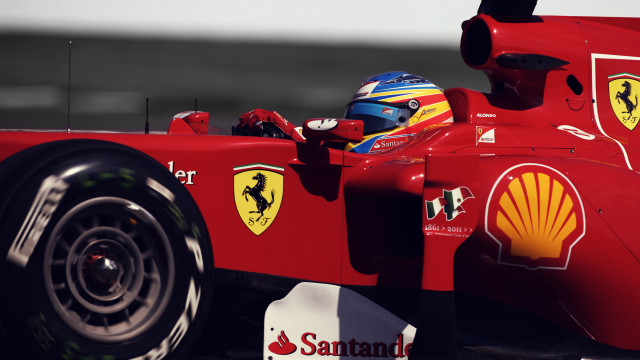 Red ferrari shell track vfx free wallpaper - medium preview image