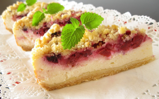 Pie slices doily table rococo free wallpaper - medium preview image