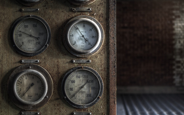 Gauges metal panel stripes tiled free wallpaper - medium preview image