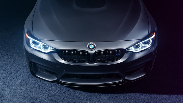 Car headlight night starry sky free wallpaper - medium preview image