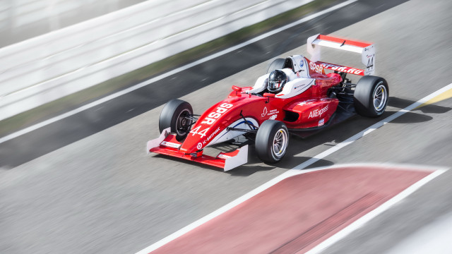 Red race car driver heidelberg free wallpaper - medium preview image