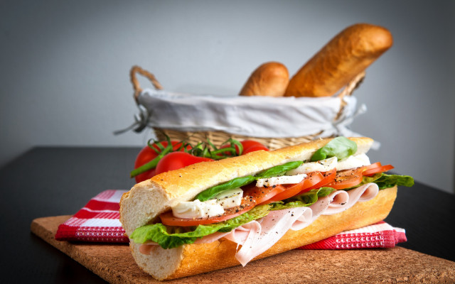 Sandwich meat tomatoes lettuce cheese #3 free wallpaper - medium preview image