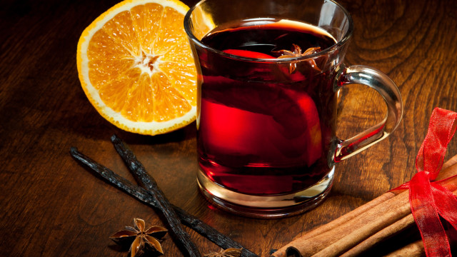 Mulled wine cinnamon orange still free wallpaper - medium preview image