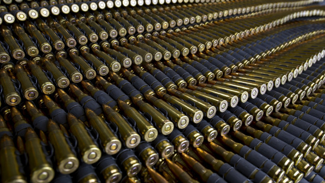 Wine bottles stacked precisionism rendering free wallpaper - medium preview image