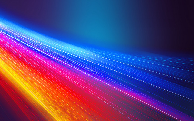 Colorful light rainbow dynamic portrait free wallpaper - medium preview image