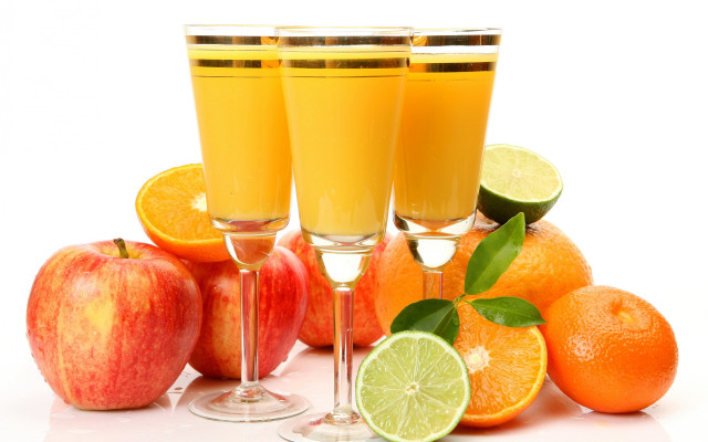 Orange juice glasses fruit white free wallpaper - medium preview image
