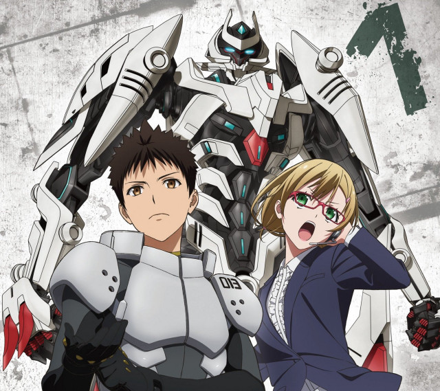 Man woman robot suit rayonism free wallpaper - medium preview image