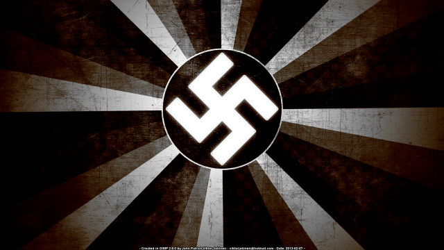 Black white sunburst symbol grunge free wallpaper - medium preview image