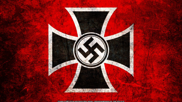 Red black wall cross hammer free wallpaper - medium preview image