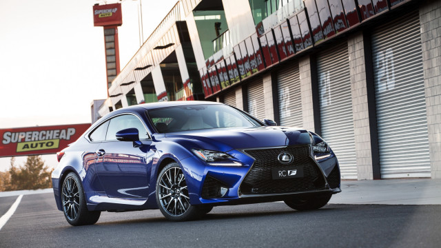 Blue sports car parked road free wallpaper - medium preview image