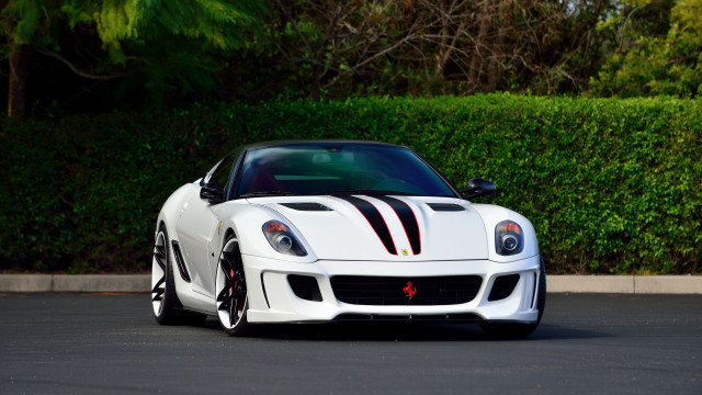 White sports car black hood #2 free wallpaper - medium preview image