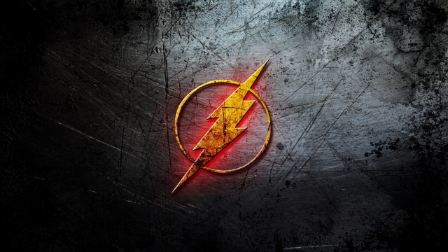 Flash logo red arrow night free wallpaper - medium preview image