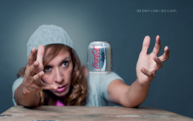 Dorothy coke holding can gesture free wallpaper - medium preview image