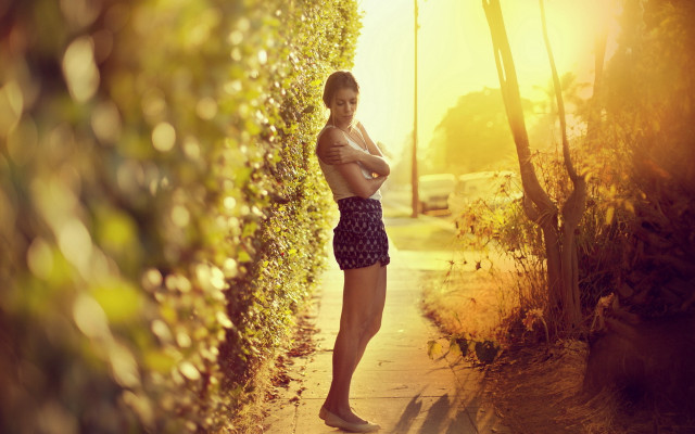 Aramenta dianthe vail autumn road free wallpaper - medium preview image