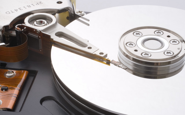 Hard drive wooden handle metal free wallpaper - medium preview image