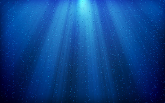 Blue ocean starfish light shining free wallpaper - medium preview image