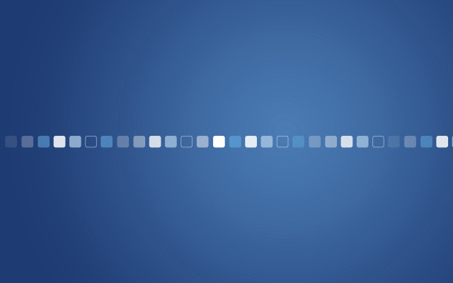 Blue background white squares minimalist free wallpaper - medium preview image