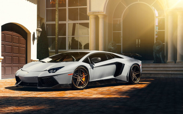 White lamb car building windows free wallpaper - medium preview image