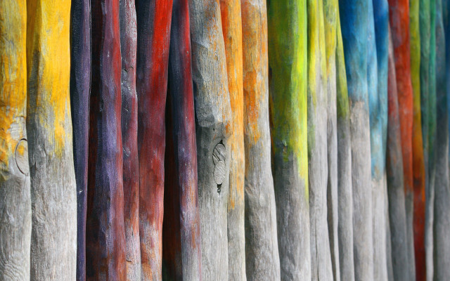 Colorful sticks smiley crayon abstract free wallpaper - medium preview image