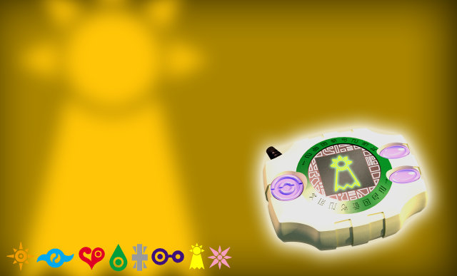 Digital clock key yellow background free wallpaper - medium preview image