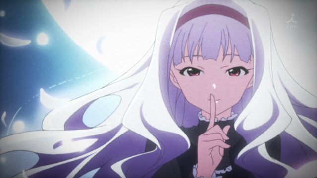 Girl purple hair finger lips free wallpaper - medium preview image