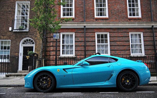 Blue sports car tokyo city free wallpaper - medium preview image