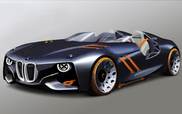 Futuristic orange concept cubo futurism free wallpaper - medium preview image
