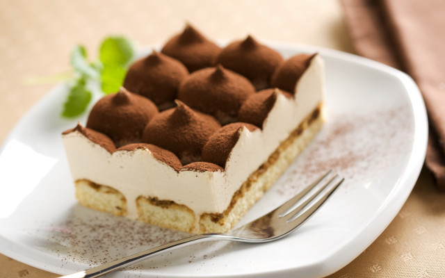 Cake plate fork napkin green free wallpaper - medium preview image