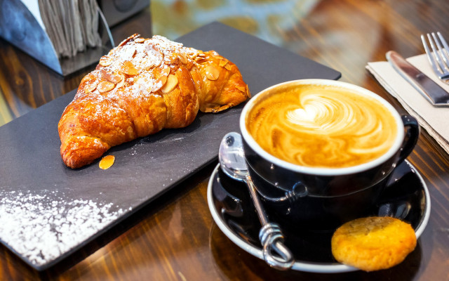 Pastry coffee table fork spoon free wallpaper - medium preview image