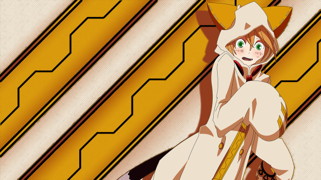 Woman white dress yellow hat #2 free wallpaper - medium preview image