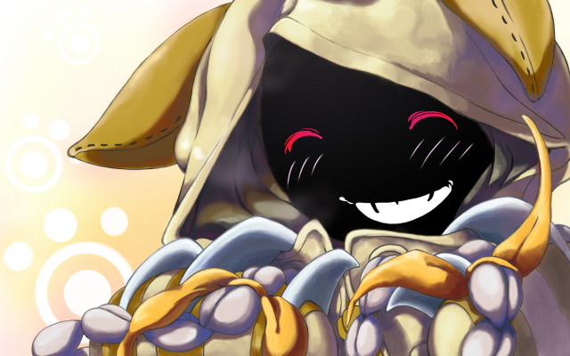 Cartoon character hood banana smiling free wallpaper - medium preview image