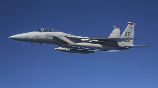 Fighter jet blue sky propeller #8 free wallpaper - medium preview image
