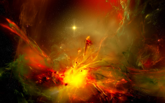 Cosmic explosion stars dust fireworks free wallpaper - medium preview image