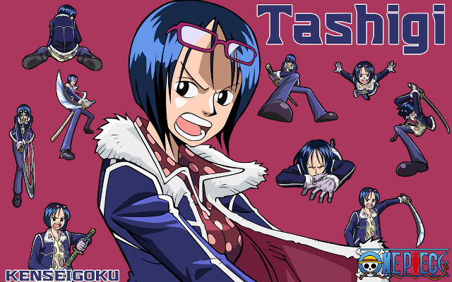 Cartoon woman blue hair glasses free wallpaper - medium preview image