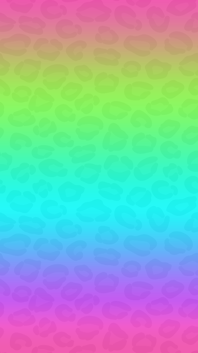 Rainbow background circles black border free wallpaper - medium preview image