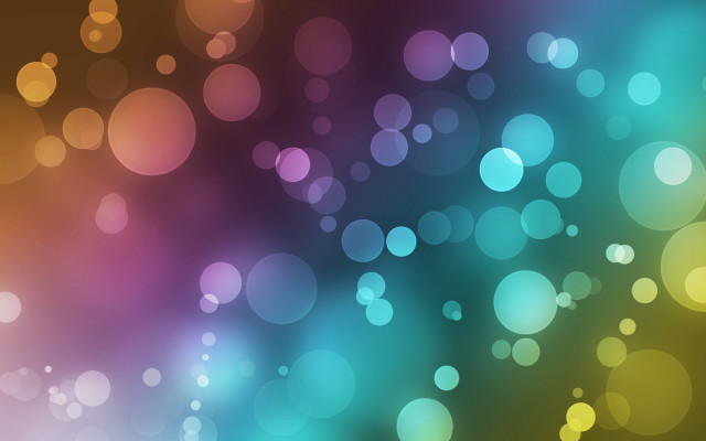 Blurry background circles light soft free wallpaper - medium preview image