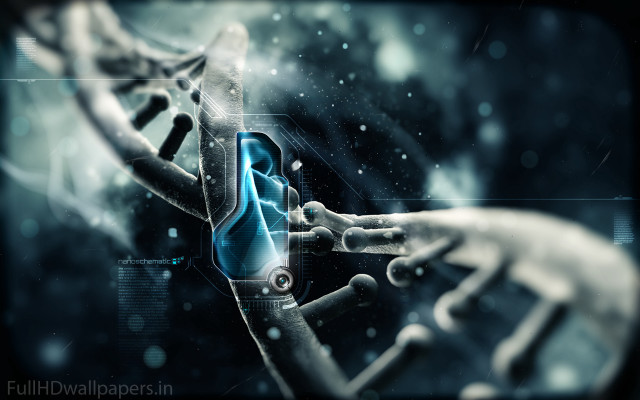 Hand touching human futuristic background free wallpaper - medium preview image