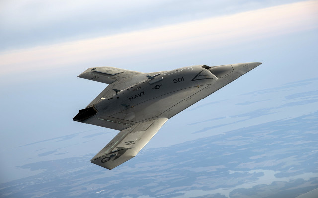 Fighterjet sky earth clouds bluehorizon free wallpaper - medium preview image