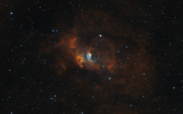 Starry sky center small star free wallpaper - medium preview image