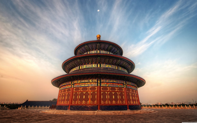 Tall building sky background clouds free wallpaper - medium preview image