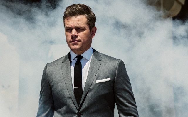 Man suit tie smoke steam free wallpaper - medium preview image